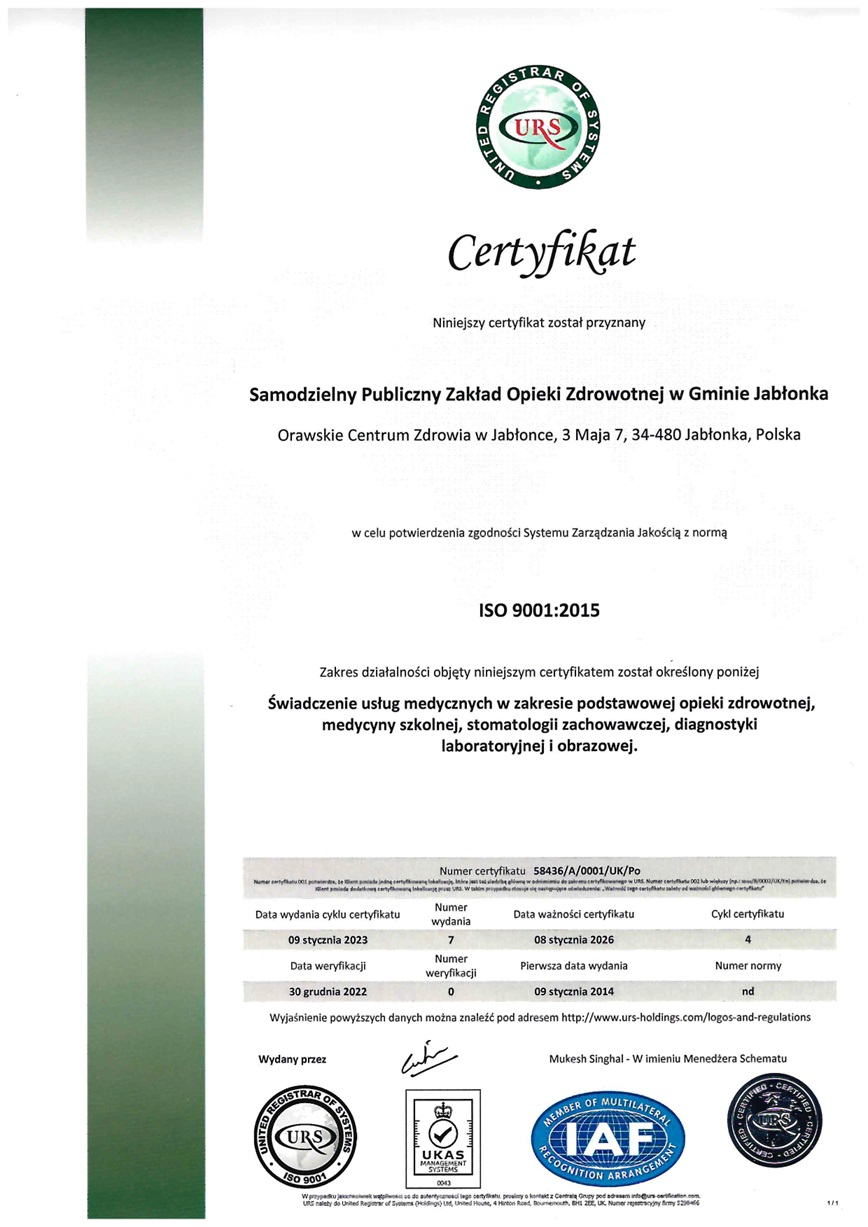 Cert ISO 9001